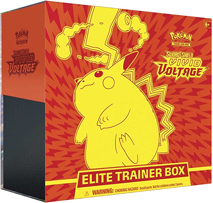 Pokemon TCG: SWSH04 Vivid Voltage Elite Trainer Box