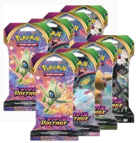סליב בוסטר Pokemon TCG SWSH04 Vivid Voltage Sleeve Booster