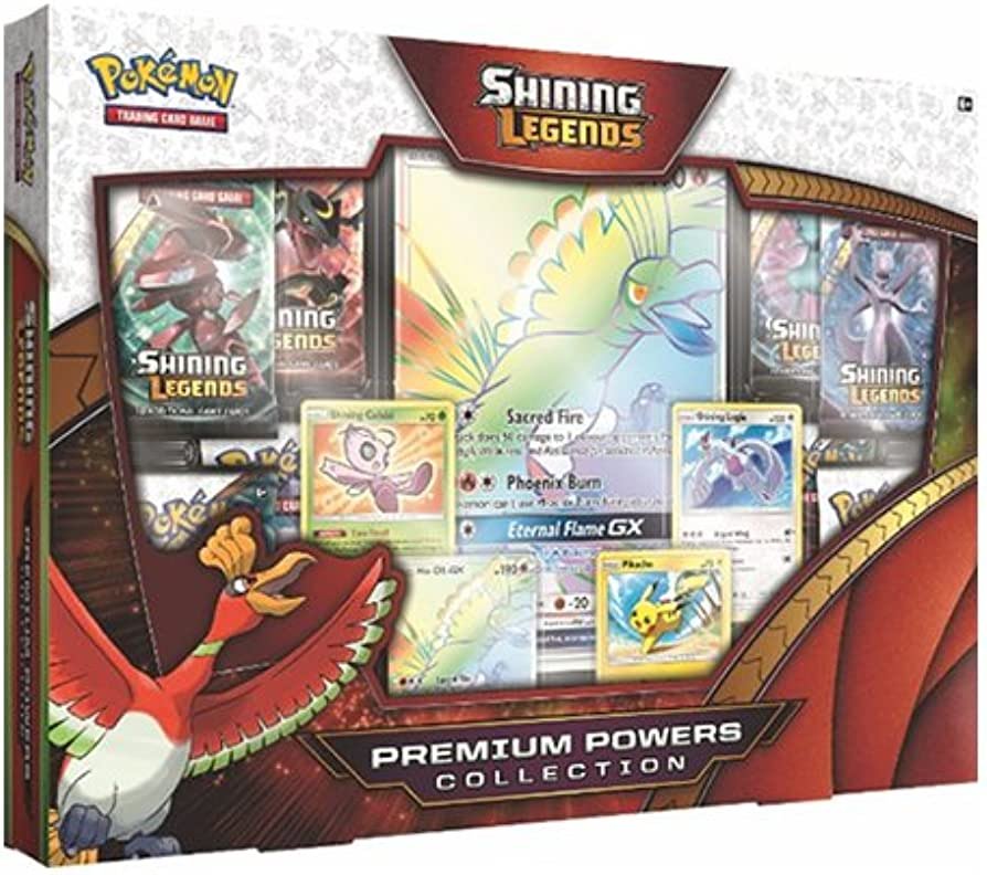 Pokemon 2017 Shining Legends Premium Powers Collection Box