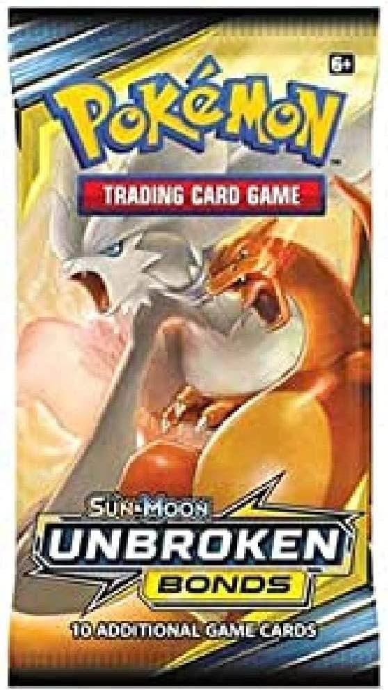 Pokémon TCG: Sun & Moon—Unbroken Bonds Booster Pack חבילת בוסטר